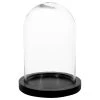 Atmosphera Créateur d'intérieur Glaskuppel, Ø 18 cm, schwarze Basis -Günstiges Deko Geschäft 002bf2ef7be6439faf712d63db7bd475
