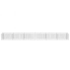 VidaXL Gabionen-Hochbeet - vidaXL Gabionen-Hochbeet Verzinkter Stahl 540×50×50 cm -Günstiges Deko Geschäft 0258f116a3cc4911a6017713856c0673