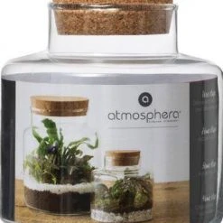 Atmosphera Créateur d'intérieur Glas mit Kork für Wald im Glas, Ø 12 cm -Günstiges Deko Geschäft 032b64f84e294fffb03d20e487519f69