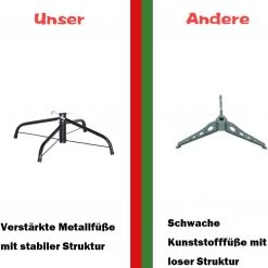 Costway 180cm Künstlicher Weihnachtsbaum -Günstiges Deko Geschäft 0411d46dd765462f9294aca3f2778153