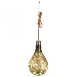 Luxform Lighting Seillampe - Luxform Lighting LED-Glühbirne mit Seil und Batterie PS160 Transparent