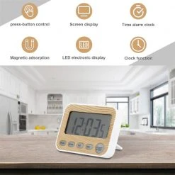 Intirilife Digitaler Timer in BRAUN -Günstiges Deko Geschäft 05af00bf0976489e802e1bf8f8fd73c2