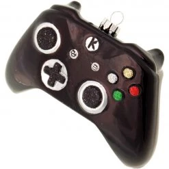 Krebs Glas Lauscha Schwarz 11cm PS Controller A aus Glas