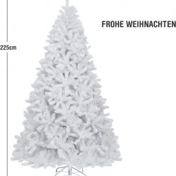Costway 225cm Künstlicher Weihnachtsbaum -Günstiges Deko Geschäft 0629f0d1c694472d845aec323a011c4d
