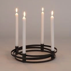 House of Seasons Kerzenhalter Laria - 34 x 34 cm - Durchmesser: 34 cm -Günstiges Deko Geschäft 070db24bdf6a4300bcde664fad1dbb90 scaled