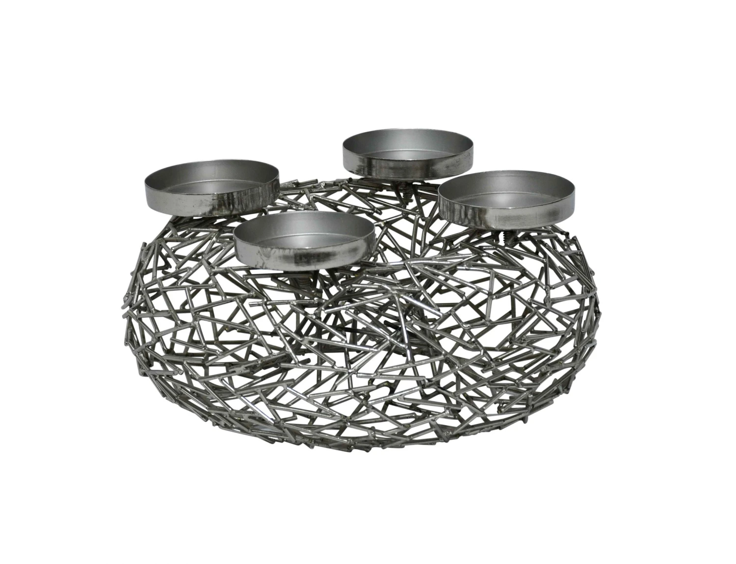 Flowforia Kranz mit Kerzentellern 3 Flowforia Kranz mit Kerzentellern