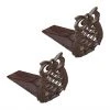 Relaxdays 2 x Türstopper Eule Gusseisen -Günstiges Deko Geschäft 079b6380bfee469a8d32c907dfa281d9
