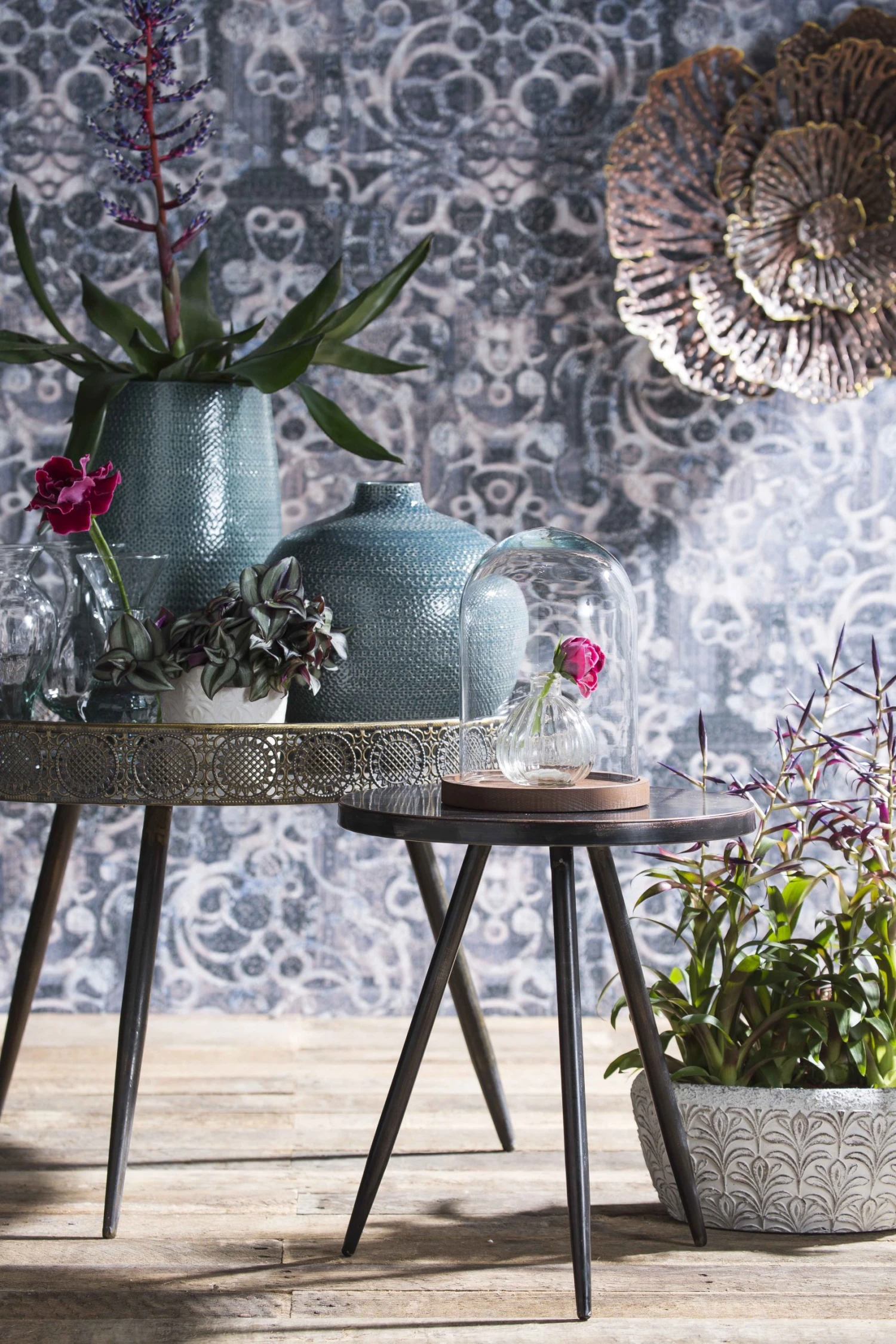 Mica Decorations Vase Gabriel - Blau 4 Mica Decorations Vase Gabriel - Blau – Bild 2