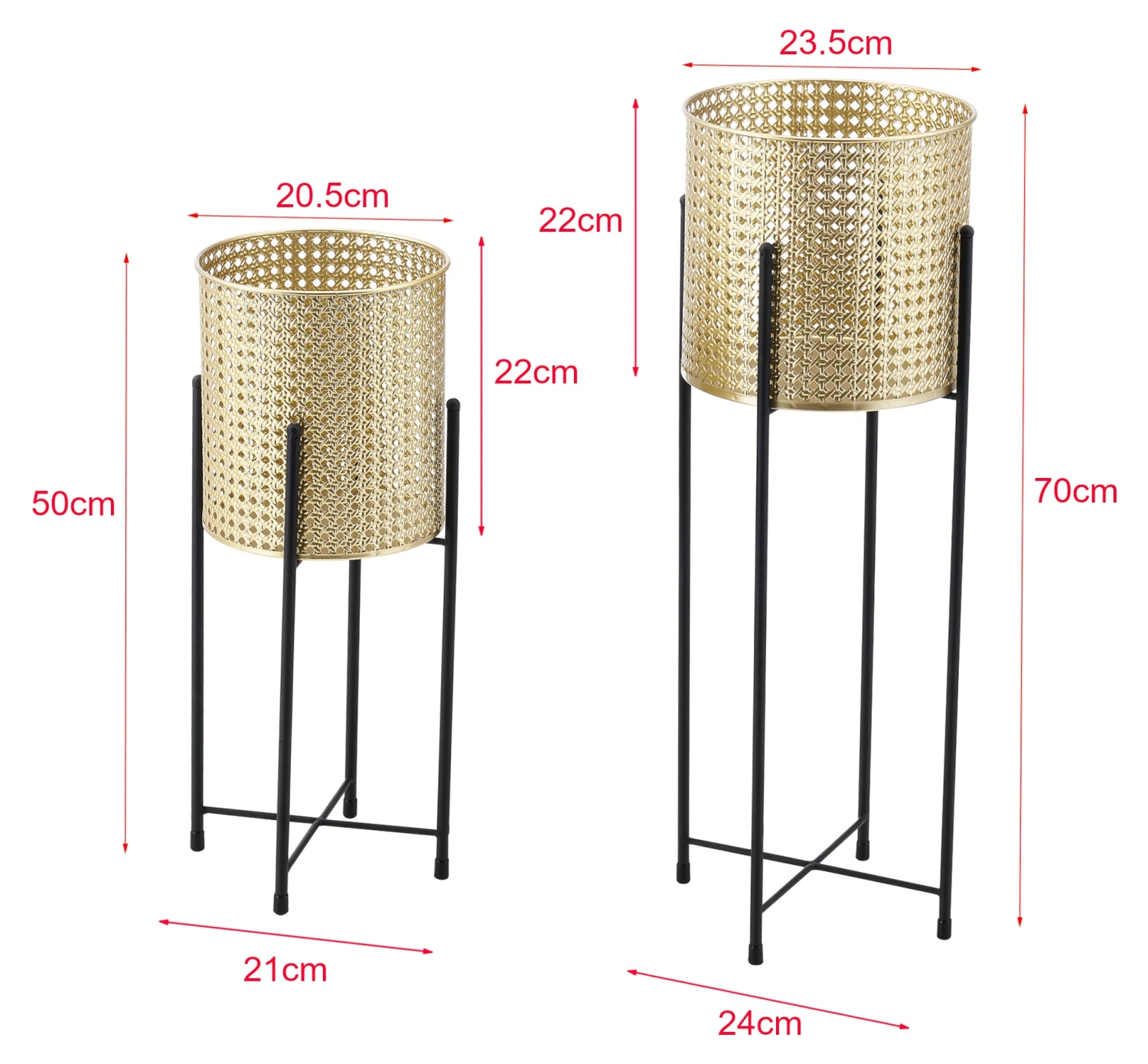 En.casa Pflanzständer Mol 9 En.casa Pflanzständer Mol – Bild 7