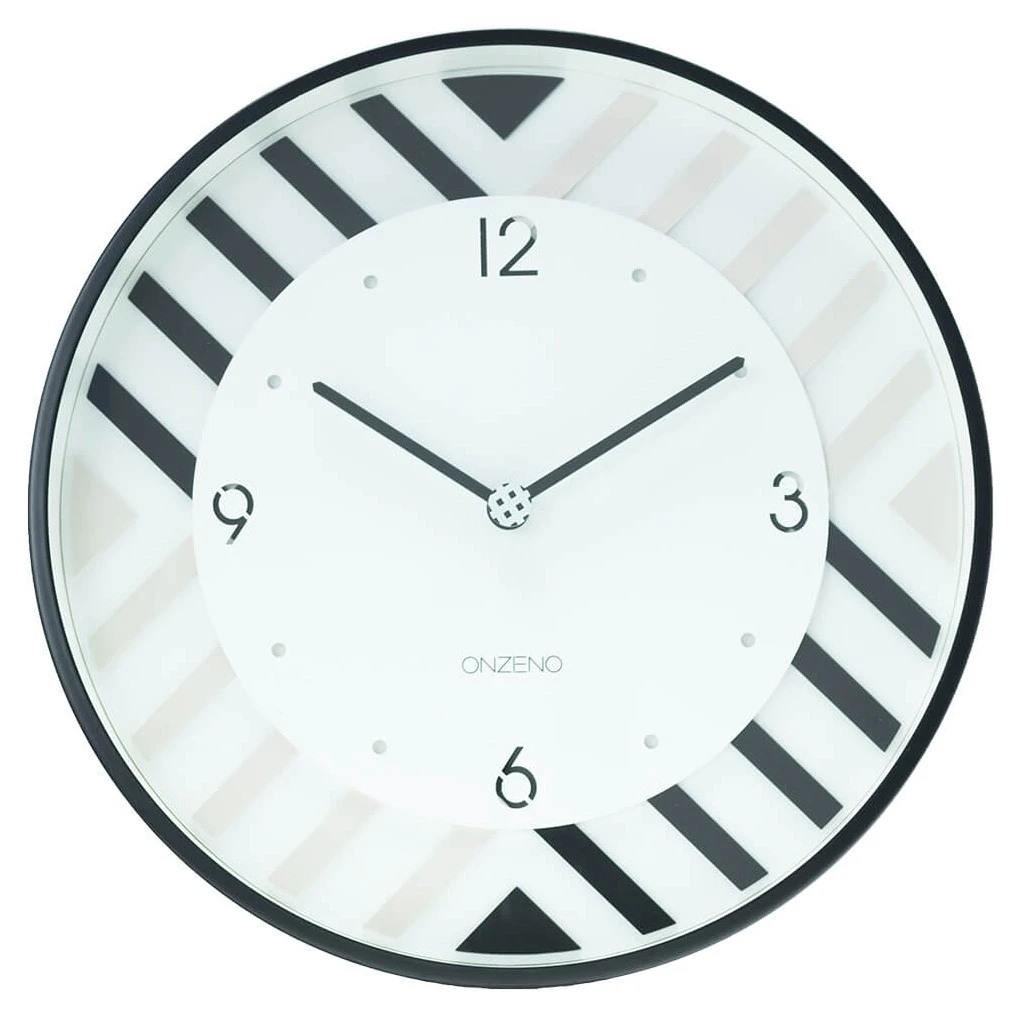 ONZENO Design Wanduhr THE PATTERNED. 3 ONZENO Design Wanduhr THE PATTERNED.