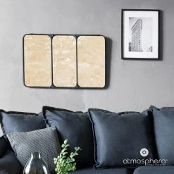 Atmosphera Créateur d'intérieur Dreigliedriger Spiegel im Metallrahmen -Günstiges Deko Geschäft 098fec32b89a4ebe821cdcdb3799fe88