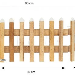 ECD Germany Deko-LED Weihnachtszaun braun 90x21cm -Günstiges Deko Geschäft 0b19e15d1b854b34895f200ffcc19dfe.cropped 7 546 1979 908.processed