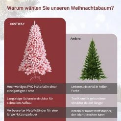 Costway 180cm Künstlicher Weihnachtsbaum -Günstiges Deko Geschäft 0b932176e8aa4b9c9ca58debeb919776