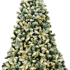 Costway 225cm LED Künstlicher Weihnachtsbaum