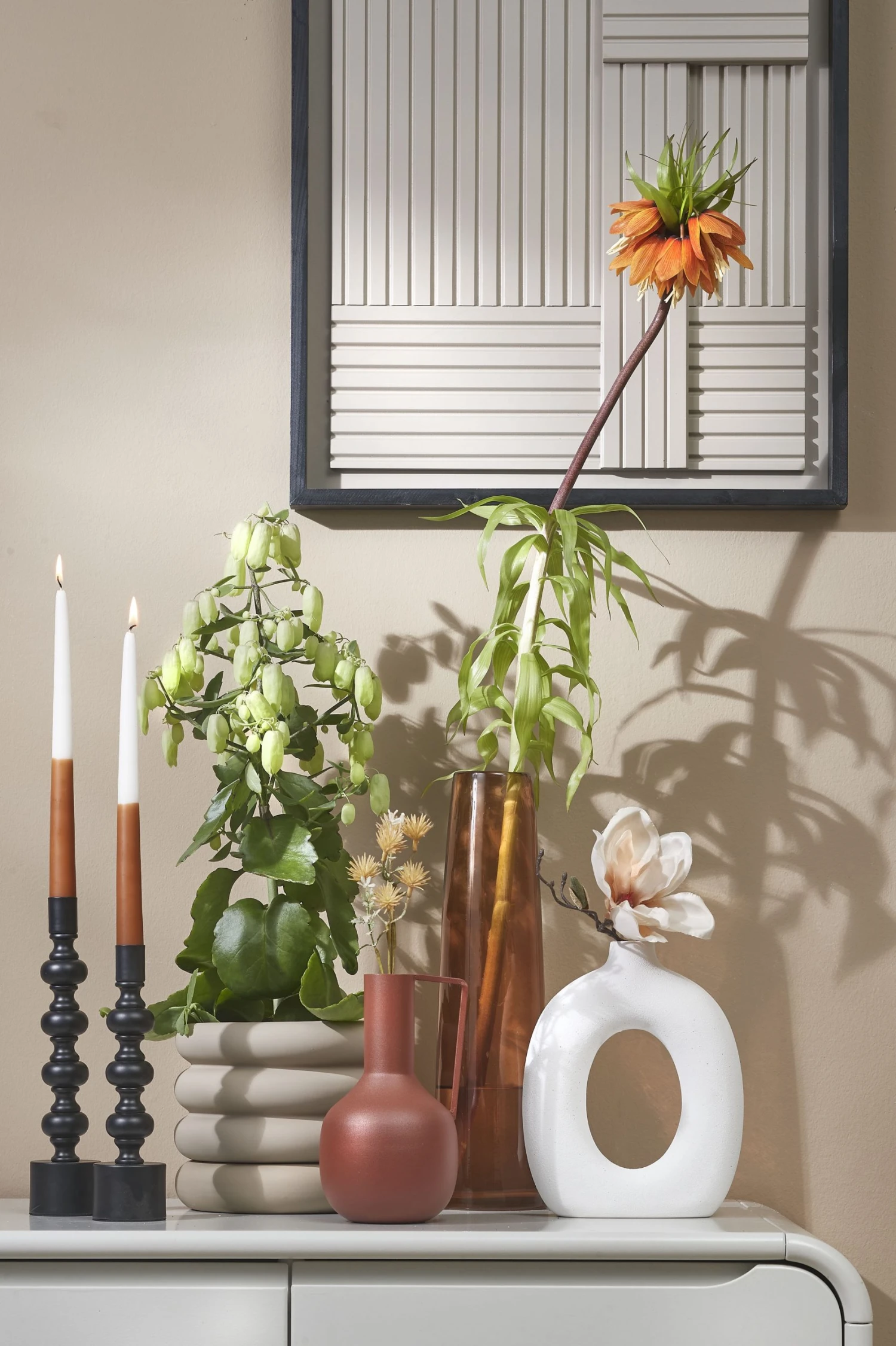 Mica Decorations Kerzenhalter Gardo - Höhe: 26 cm 4 Mica Decorations Kerzenhalter Gardo - Höhe: 26 cm – Bild 3