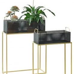 En.casa Pflanzständer Jurbise 2er Set