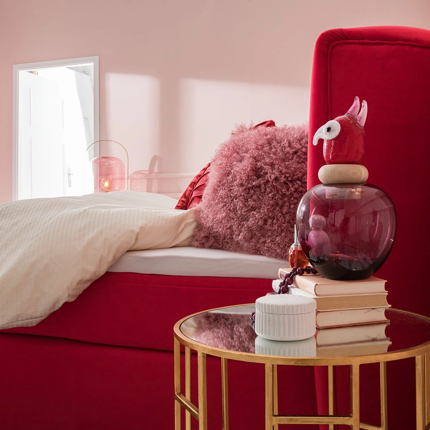 Leonardo Vogelvase Carlotta Papageno - Rot 6 Leonardo Vogelvase Carlotta Papageno - Rot – Bild 4