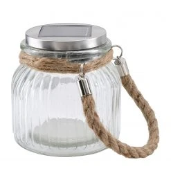 Näve LED-Solartischleuchte Bari (2er Set) - Glas - Transparent -Günstiges Deko Geschäft 1000126457 180717 153042100 GALLERYIMAGES P000000001000126457