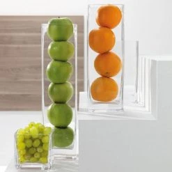 Vase Column - Glas - Transparent - Höhe: 30 cm -Günstiges Deko Geschäft 1000133562 181002 15550018 GALLERYIMAGES P000000001000133562