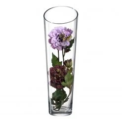 Vase Dynamic - Glas - Transparent - Höhe: 30 cm -Günstiges Deko Geschäft 1000134593 210827 17002600030 DETAILS P000000001000134593