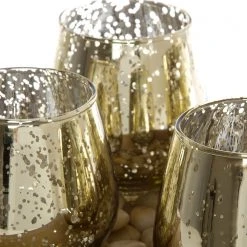 My Flair Glaswindlichter Iko - Glas - Gold -Günstiges Deko Geschäft 1000139580 181113 083808246 GALLERYIMAGES P000000001000139580