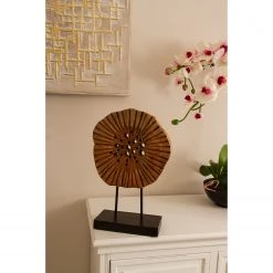 My Flair Dekofigur Disk Dotted - Eisen - Braun / Schwarz -Günstiges Deko Geschäft 1000139603 181113 083823320 MOOD GALLERYIMAGES P000000001000139603 mood