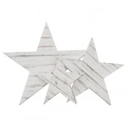 My Flair Deko Sterne Dasher - Tannenholz - braun