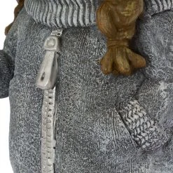 My Flair Dekofigur Winterkind Mädchen - Kunstharz - Grau -Günstiges Deko Geschäft 1000140825 181114 074245152 GALLERYIMAGES P000000001000140825