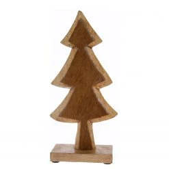 My Flair Dekofigur Holztannenbaum - Mangoholz - braun -Günstiges Deko Geschäft 1000140839 181114 074254202 GALLERYIMAGES P000000001000140839