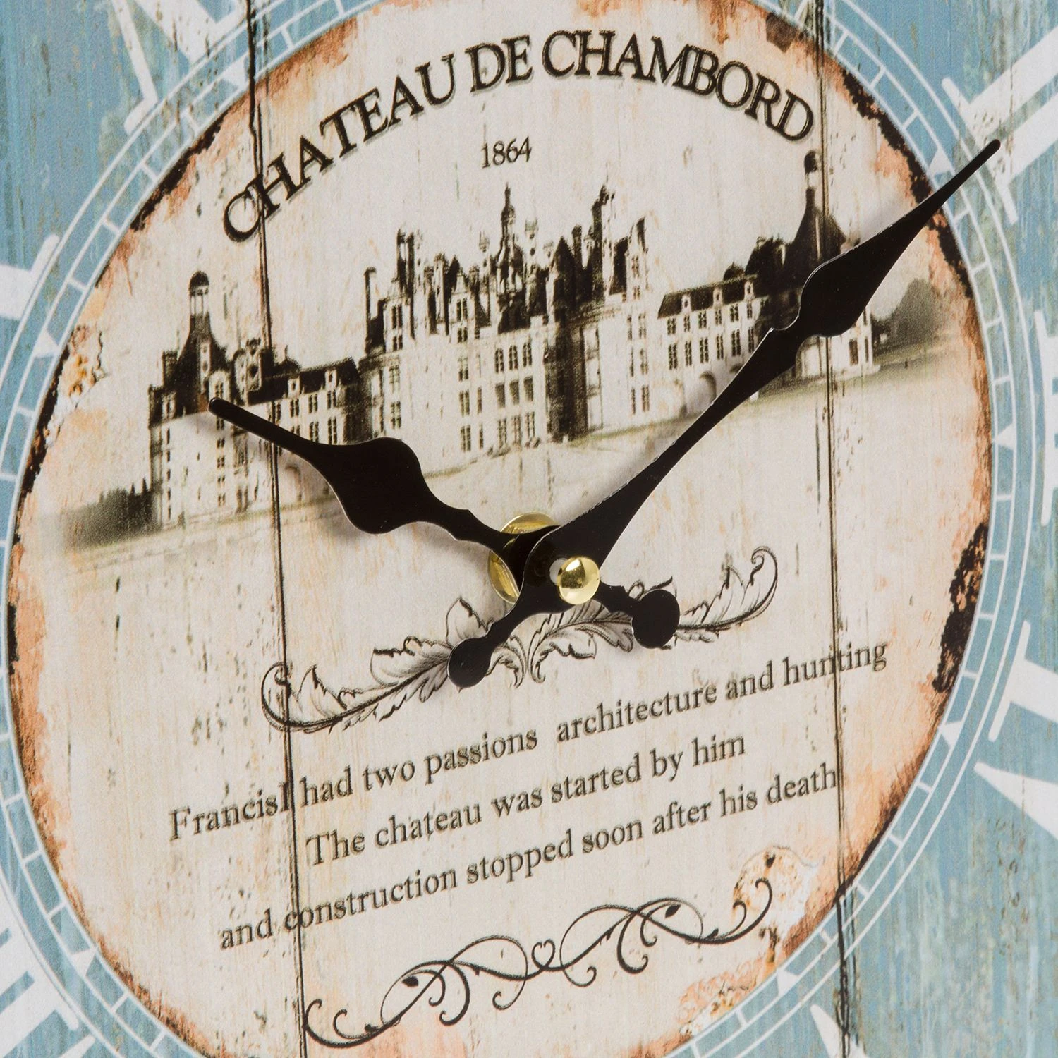 My Flair Wanduhr Schloss - MDF - Mehrfarbig 5 My Flair Wanduhr Schloss - MDF - Mehrfarbig – Bild 3