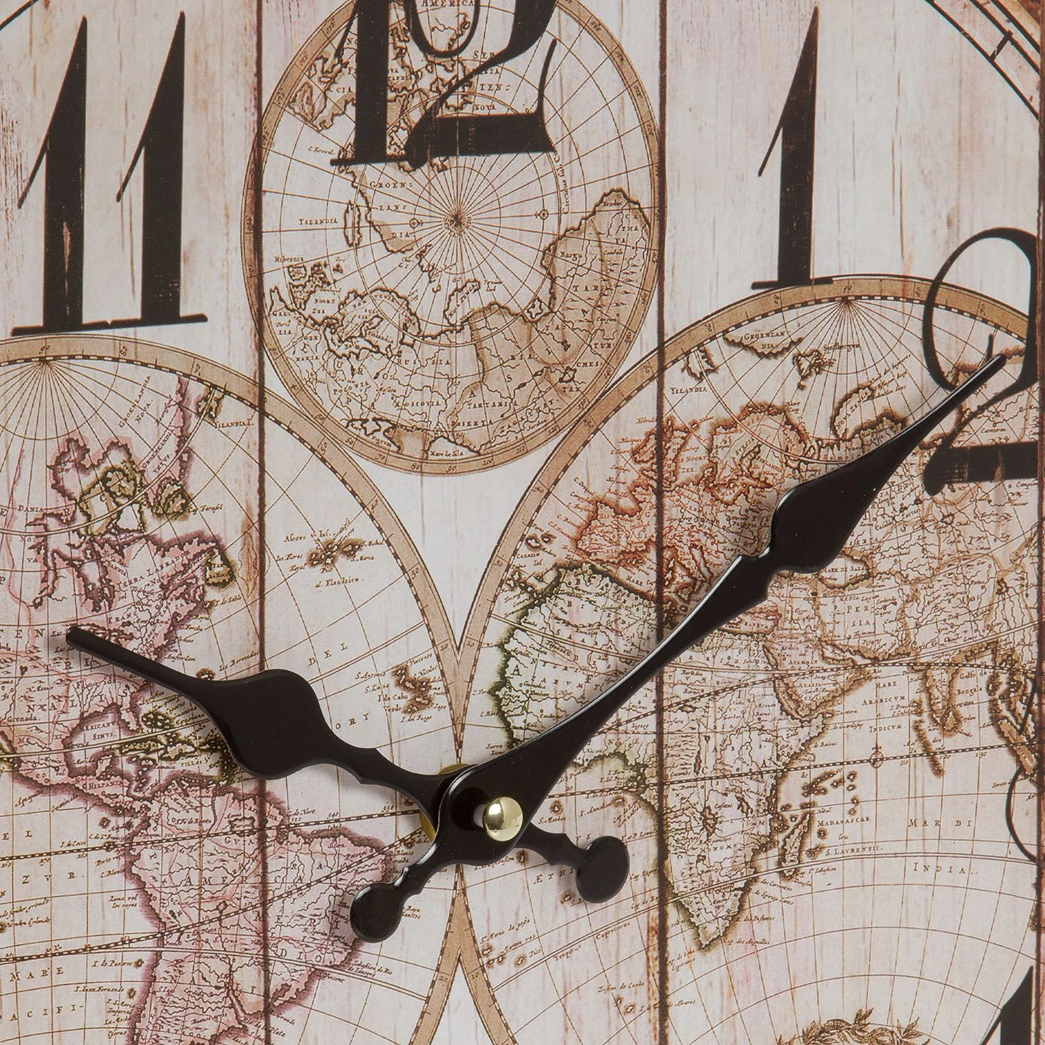 My Flair Wanduhr Castelao - MDF - Mehrfarbig 5 My Flair Wanduhr Castelao - MDF - Mehrfarbig – Bild 3