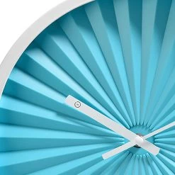 Sompex Wanduhr Florence - Metall/ Glas - Hellblau -Günstiges Deko Geschäft 1000145216 181129 11335900052 GALLERYIMAGES P000000001000145216