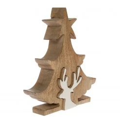 My Flair Dekofigur Keperra - Mango massiv - Braun - Höhe: 15 cm -Günstiges Deko Geschäft 1000147751 181130 16160800017 GALLERYIMAGES P000000001000147751