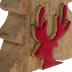 Twentyfour Dekofigur Oksbol - Mango massiv - Braun / Rot - Höhe: 23 cm -Günstiges Deko Geschäft 1000147763 181130 16161000050 GALLERYIMAGES P000000001000147763