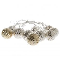 My Flair LED-Lichterkette Lobos - PVC / Kupfer - Silber