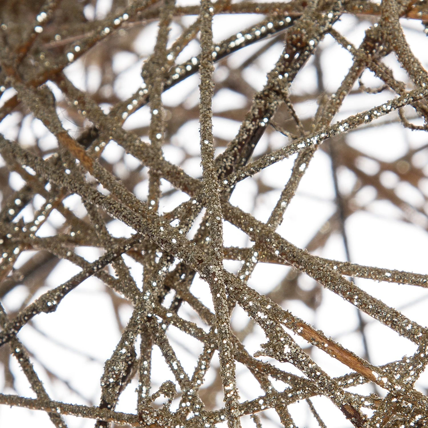 My Flair LED-Baumkugel Olinda - Rattan - Champagner 5 My Flair LED-Baumkugel Olinda - Rattan - Champagner – Bild 3