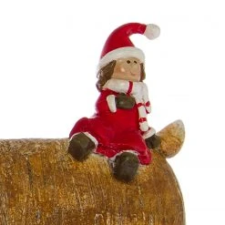 My Flair Dekofigur Rentier (2-teilig) - Polyresin - braun, rot, weiß -Günstiges Deko Geschäft 1000147790 181130 16161300148 GALLERYIMAGES P000000001000147790