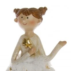My Flair Dekofigur Ballerina (2-teilig) - Polyresin - weiß/gold -Günstiges Deko Geschäft 1000147811 181130 16161600202 GALLERYIMAGES P000000001000147811