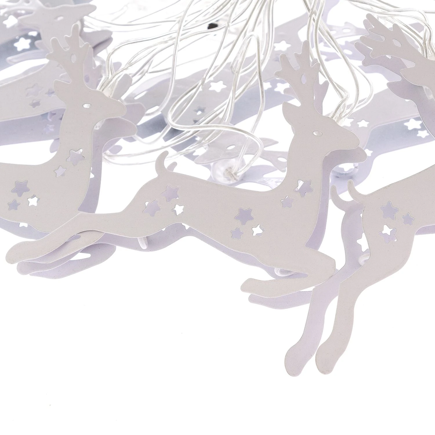 My Flair LED-Lichterkette Bebra - PVC / Kupfer - Weiß 5 My Flair LED-Lichterkette Bebra - PVC / Kupfer - Weiß – Bild 3