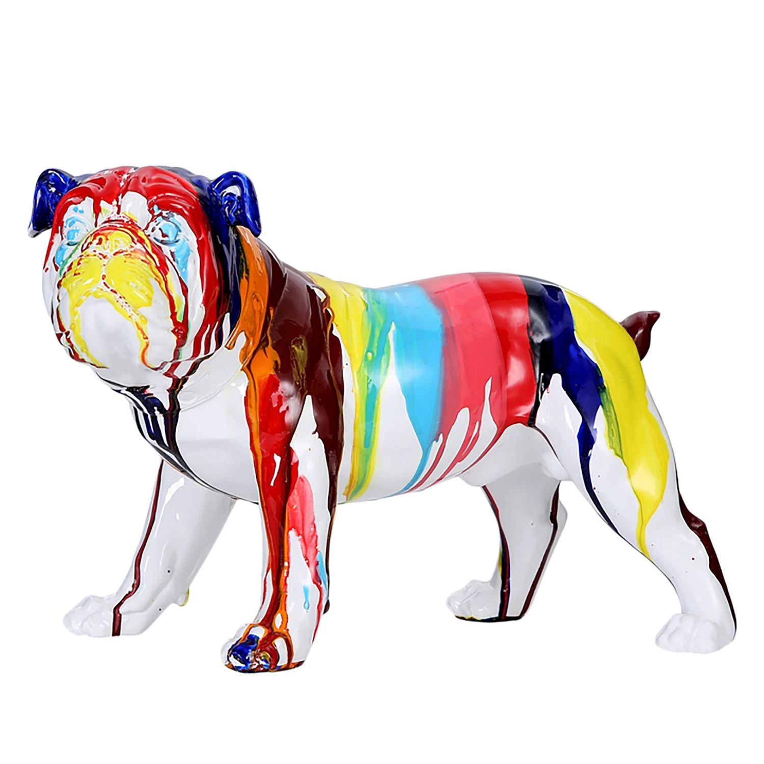 Kayoom Dekofigur Bulldog - Kunstharz - Multicolor 3 Kayoom Dekofigur Bulldog - Kunstharz - Multicolor