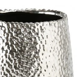 Boltze Vase Lajos - Steingut - Silber -Günstiges Deko Geschäft 1000159087 190222 15281000055 GALLERYIMAGES P000000001000159087