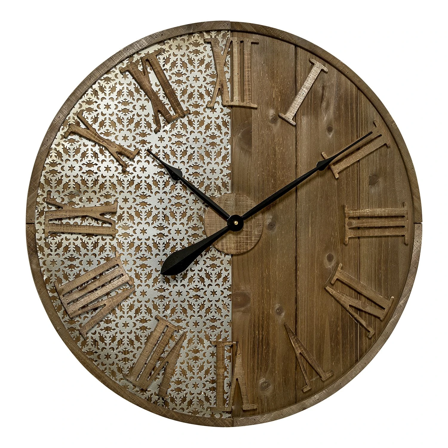 Boltze Wanduhr Abbey - MDF - Beige 3 Boltze Wanduhr Abbey - MDF - Beige