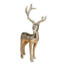 Boltze Dekofigur Hirsch (2-teilig) - Aluminium - Silber -Günstiges Deko Geschäft 1000159141 190222 15284200209 GALLERYIMAGES P000000001000159141