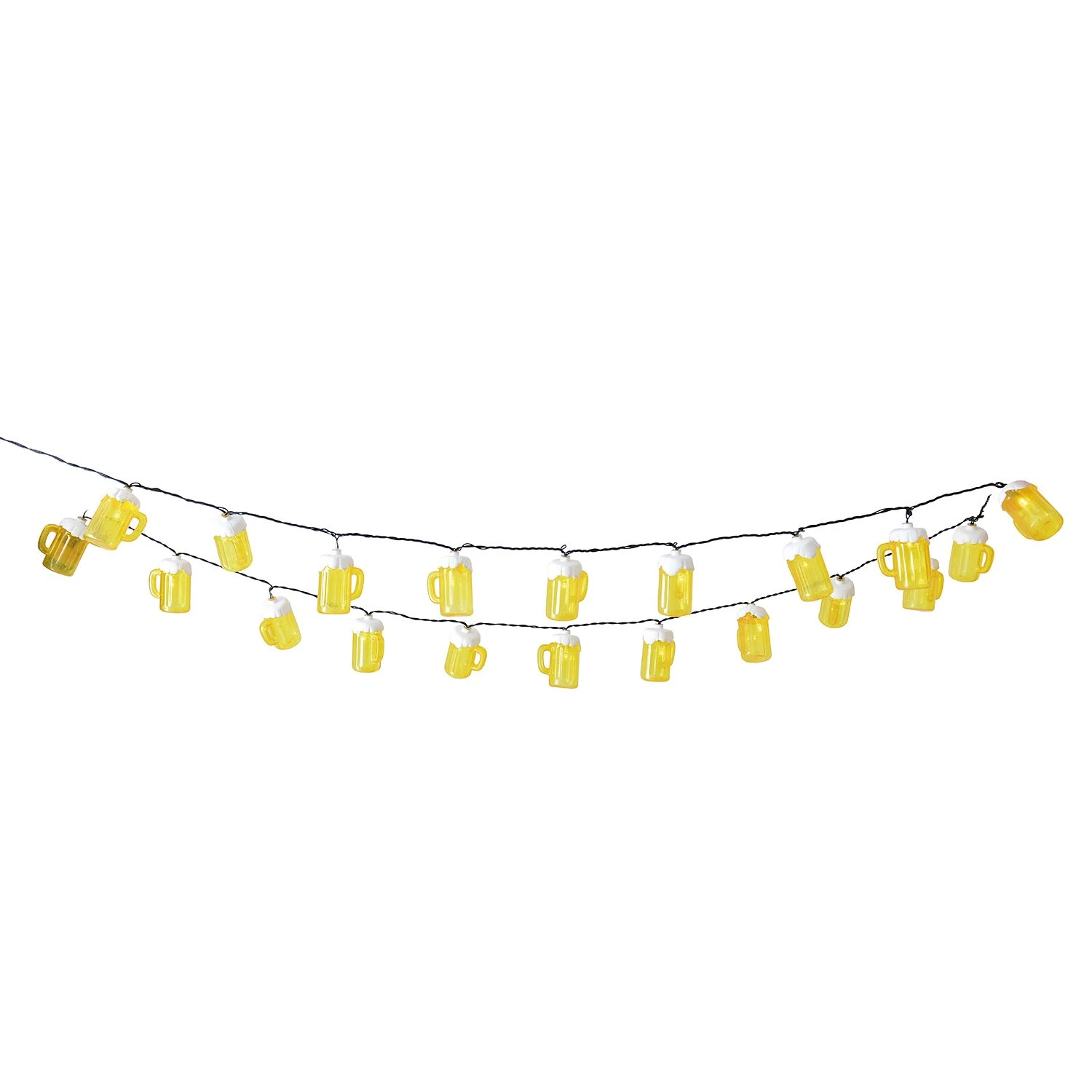 Näve LED-Lichterkette Bierkrug - Acrylglas - 20-flammig 3 Näve LED-Lichterkette Bierkrug - Acrylglas - 20-flammig