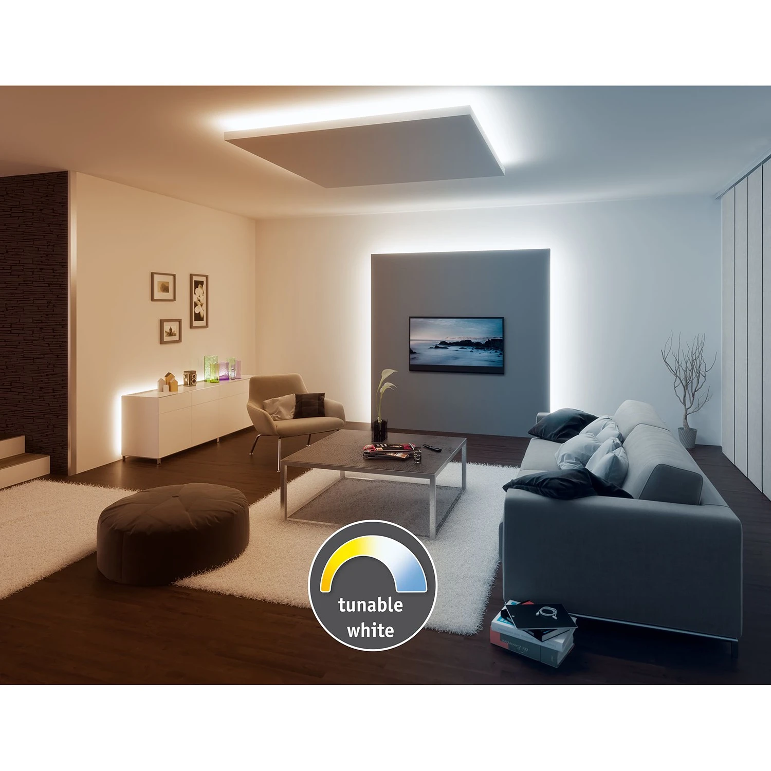 Paulmann LED-Lichterkette Denman 3m V - Silikon - 1-flammig 4 Paulmann LED-Lichterkette Denman 3m V - Silikon - 1-flammig – Bild 2