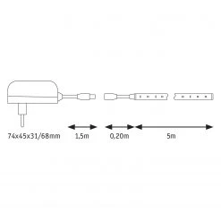 Paulmann LED-Lichterkette Ilheus 5m I - Silikon - 1-flammig 9 Paulmann LED-Lichterkette Ilheus 5m I - Silikon - 1-flammig -Günstiges Deko Geschäft 1000168701 191002 15415500014 SKETCH DETAILS P000000001000168701 sketch