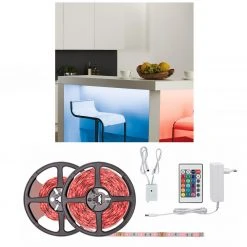 Paulmann LED-Lichterkette Ilheus 7,5m V - Silikon - 1-flammig