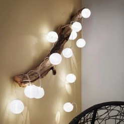 Paulmann Lichterkette Mobile Lampion - Silikon / Papier - 7-flammig -Günstiges Deko Geschäft 1000168878 190404 13595401173 MOOD GALLERYIMAGES P000000001000168878 mood