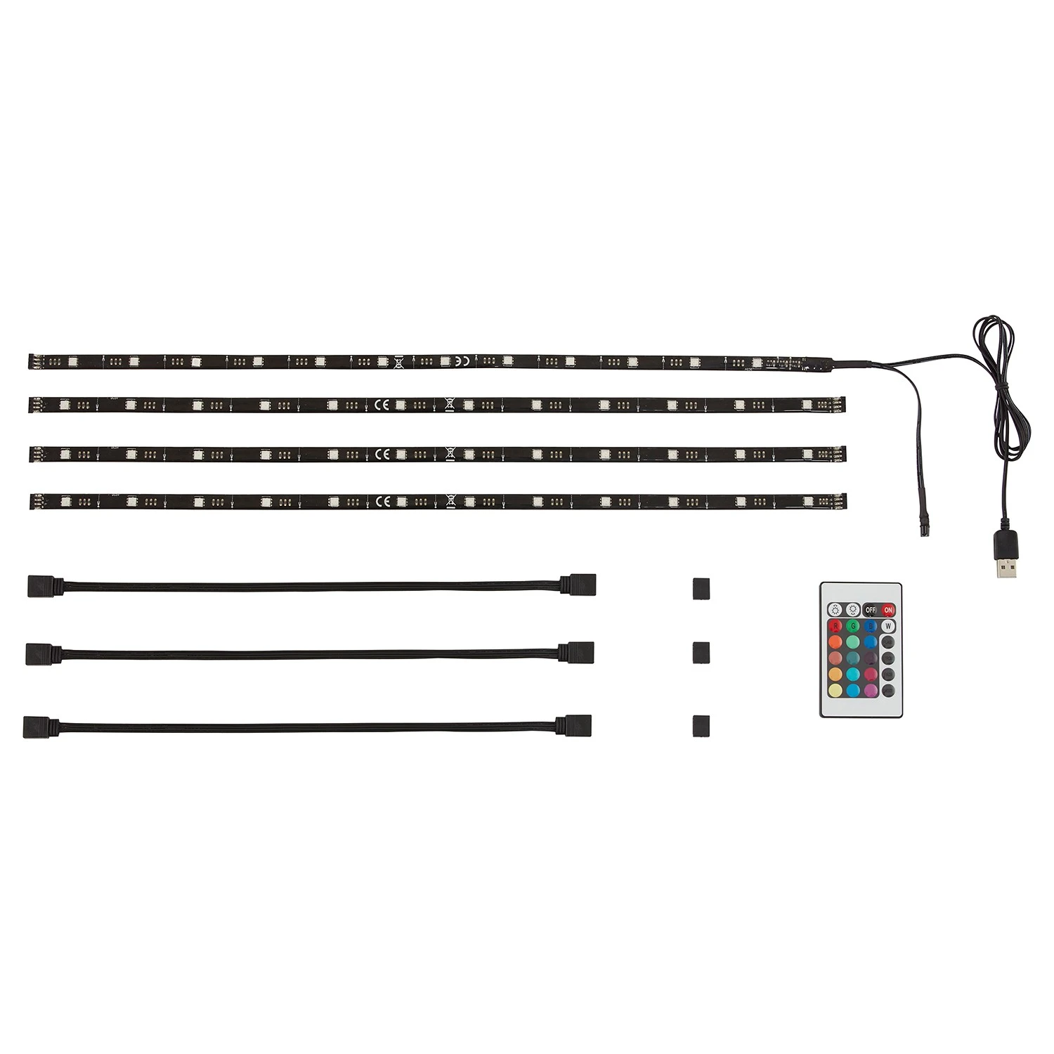 Briloner LED-Stripe Led For Tv - Kunststoff - 48-flammig 3 Briloner LED-Stripe Led For Tv - Kunststoff - 48-flammig