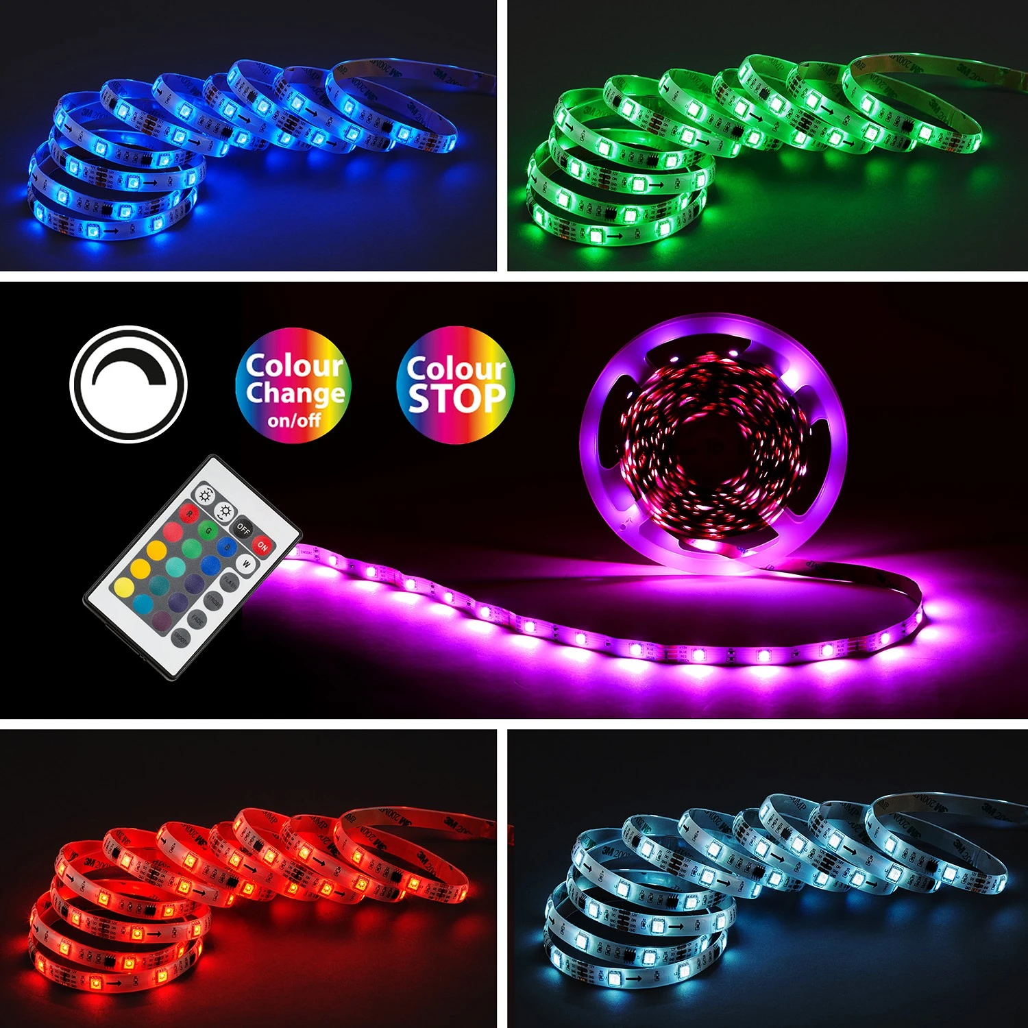 Briloner LED-Strips Led Superline - Kunststoff - 300-flammig 6 Briloner LED-Strips Led Superline - Kunststoff - 300-flammig – Bild 4